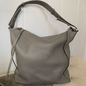 All Saints Kita pebbled convertible bag